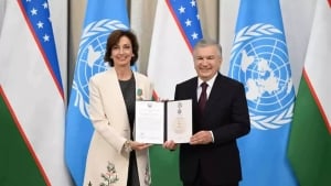 Shavkat Mirziyoyev awarded the "Friendship" order to Audrey Azoulay
