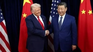 Trump and Xi held a meeting in South Korea