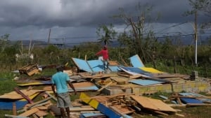 The "Melissa" hurricane caused devastation in the Caribbean Sea